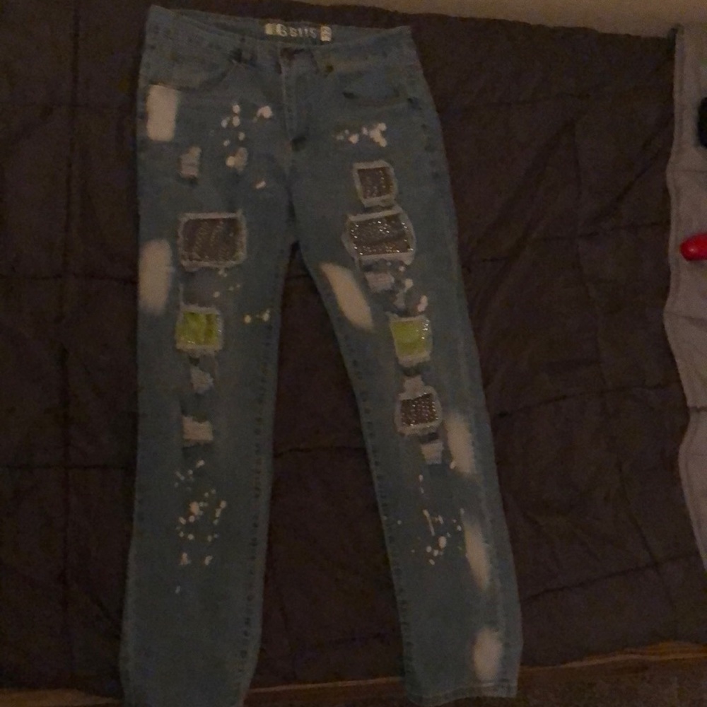 Never worn not damaged size 32 men GS 115 Denim stretch